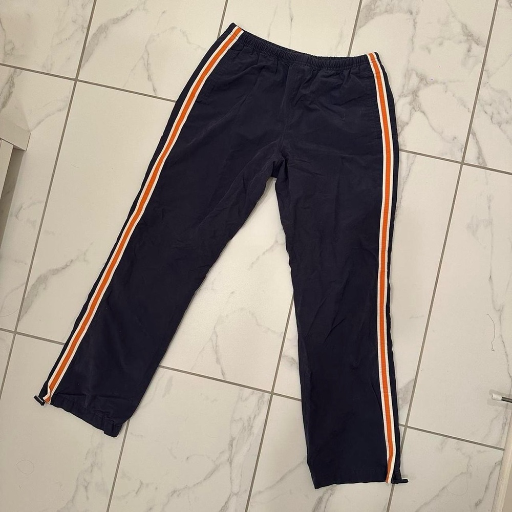 VINTAGE Y2K NAVY LOW RAISED TRACKPANRS